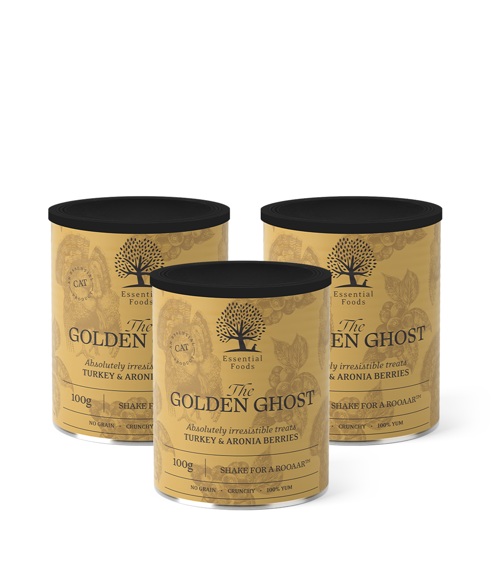 THE GOLDEN GHOST x 3